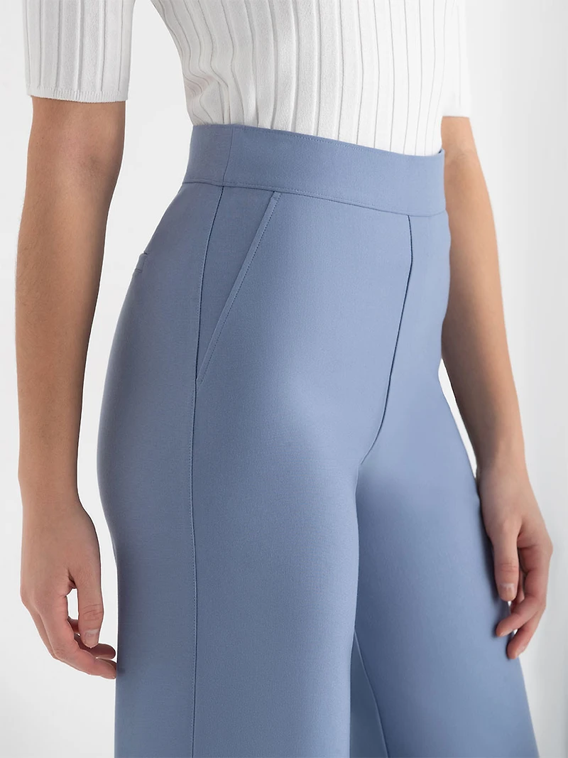 Infinity Blue Paulie Trouser Luxe Ponte