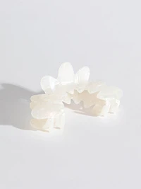 White Shell Hair Clip