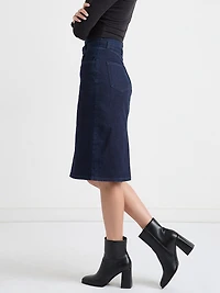Black Trinny Belted Skirt
