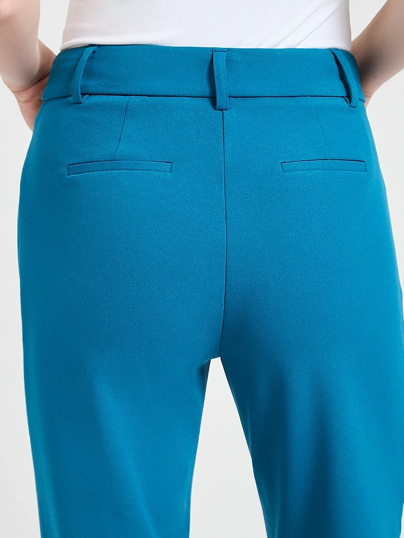 Spencer Straight Cropped Pant Doeskin