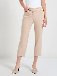 Spencer Straight Cropped Pant Doeskin