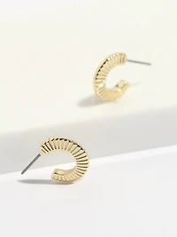 Gold Hoop Earring Trio