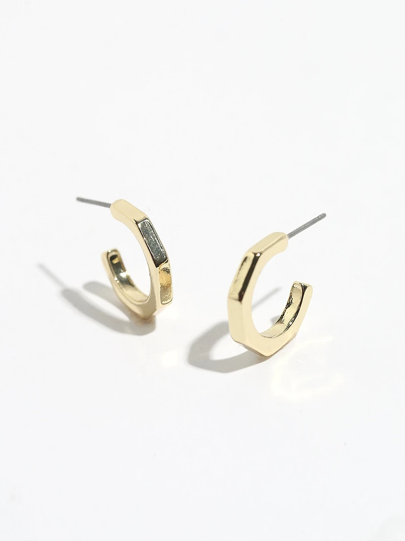 Gold Hoop Earring Trio