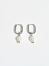 Petite Rhodium Earring Trio