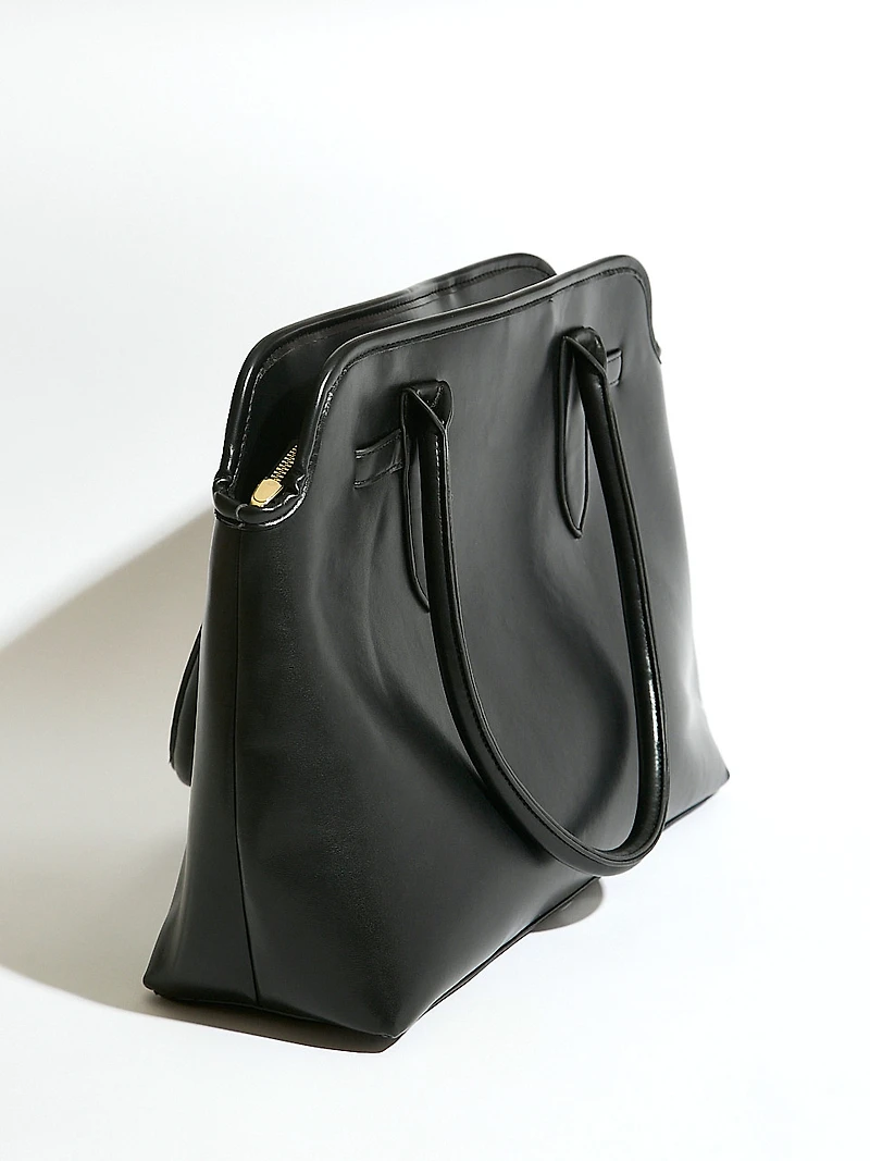 Large Black Tote Bag