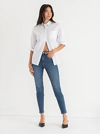 Dallas Blue Skylar Skinny Ankle Jeans