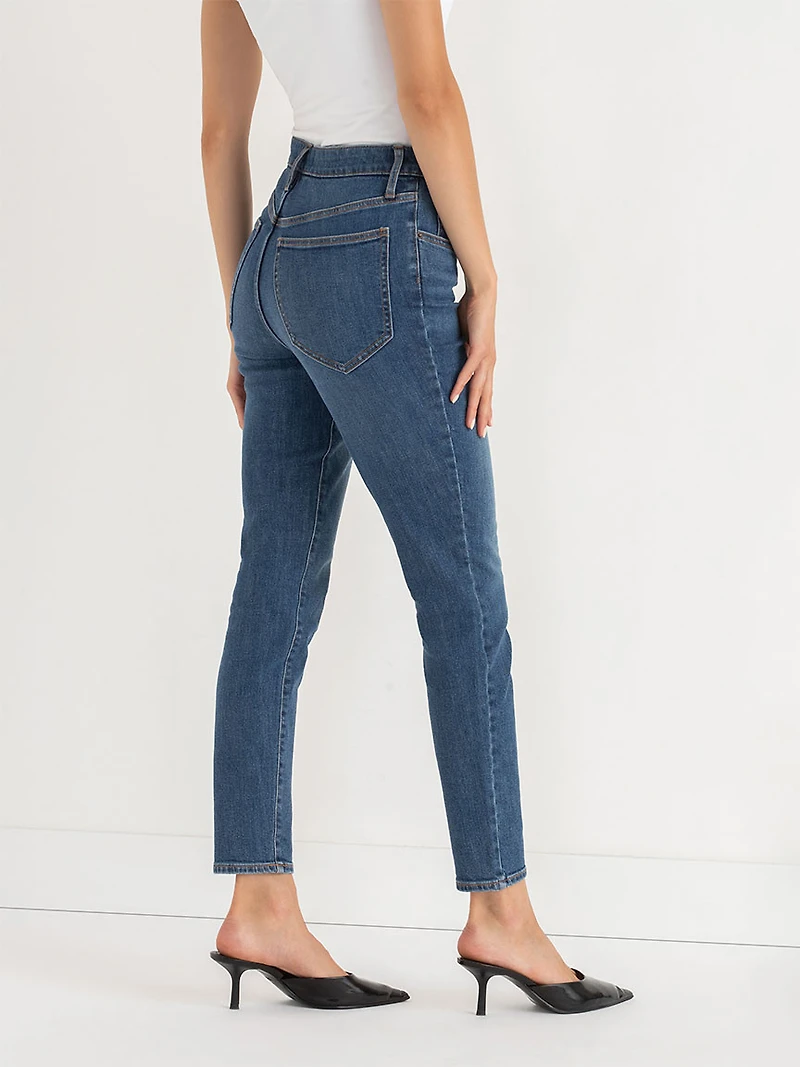 Dallas Blue Skylar Skinny Ankle Jeans
