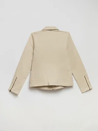 Pumice Stone Moto Style Jacket
