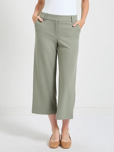 Shadow Weslee Wide-Crop Pant