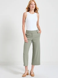 Shadow Weslee Wide-Crop Pant