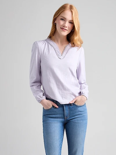 Long Sleeve V-Neck T-Shirt