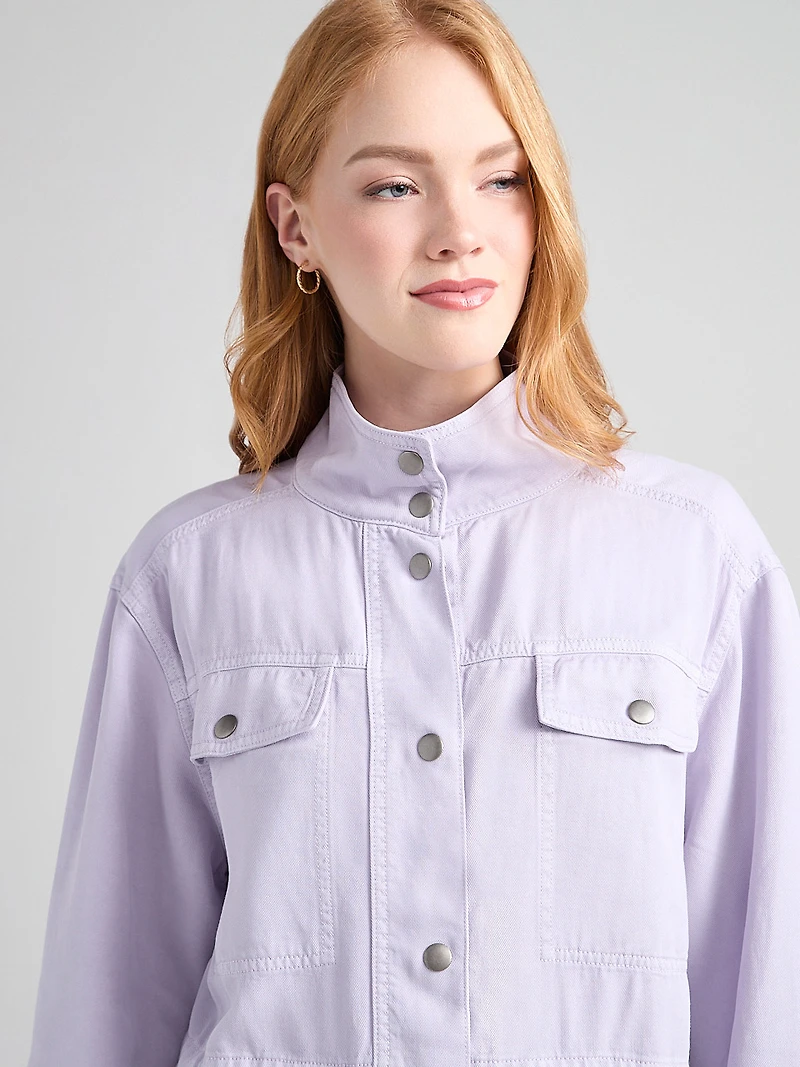 Utility Jacket Lilac