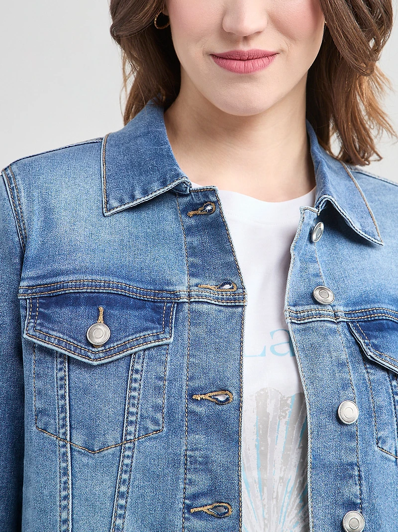 Denim Jacket Mid Wash