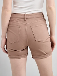 Girlfriend Jean Short Cocoa