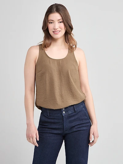 Racer Back Tank Shitake