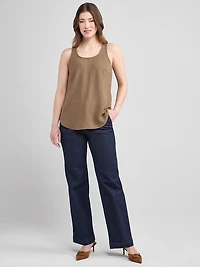 Racer Back Tank Shitake