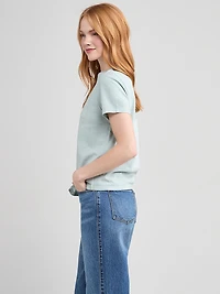 Short Sleeve Crew Neck T-Shirt Cowboy Boots