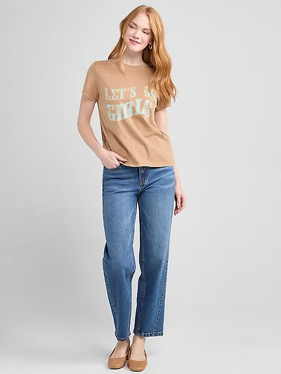 Short Sleeve Crew Neck T-Shirt