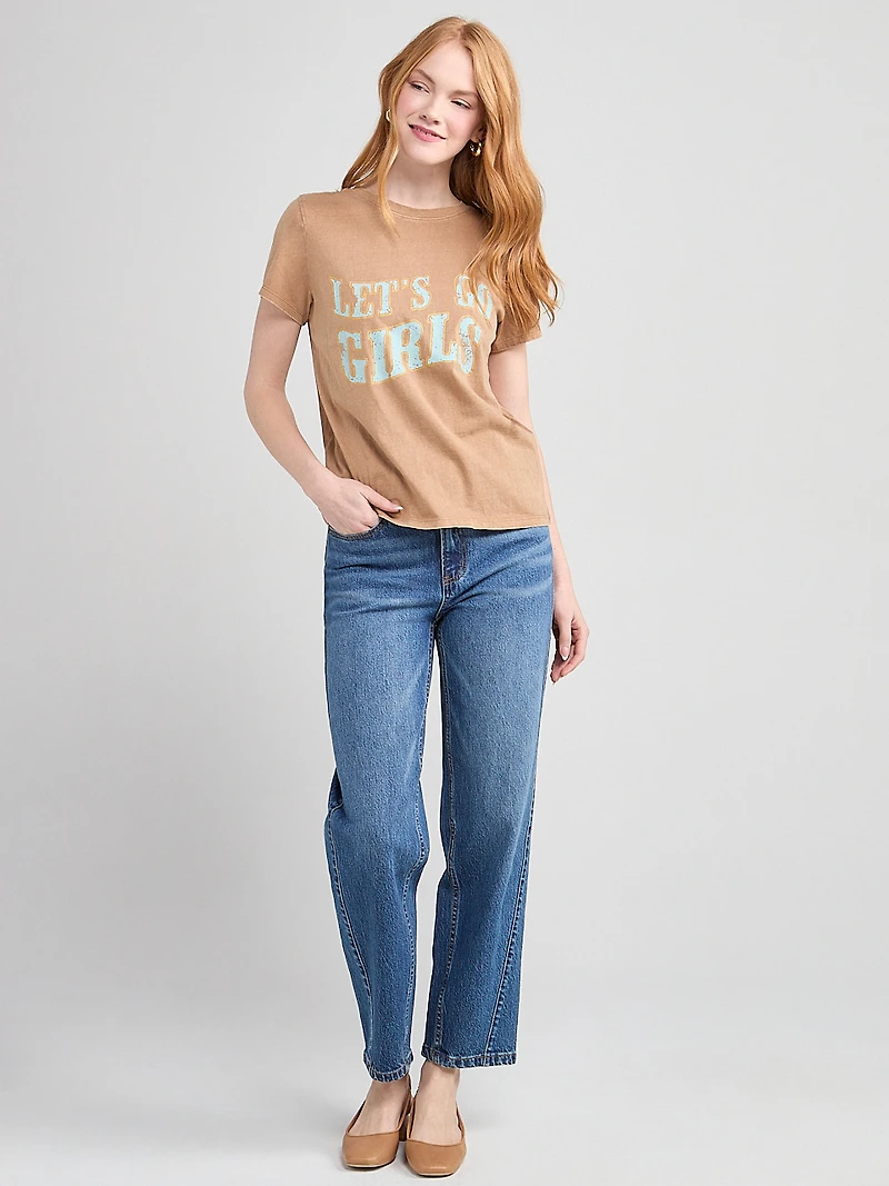 Short Sleeve Crew Neck T-Shirt