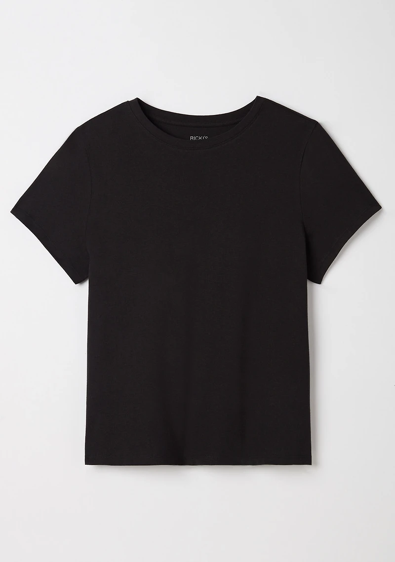 Short Sleeve Crew Neck Relaxed Tee