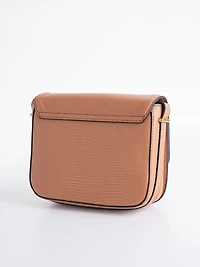 Brown Lizard Cross Body Bag
