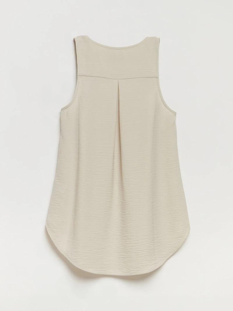 Lyla Essential Textured Tank Inky Florals