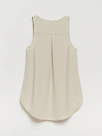 Lyla Essential Textured Tank Inky Florals