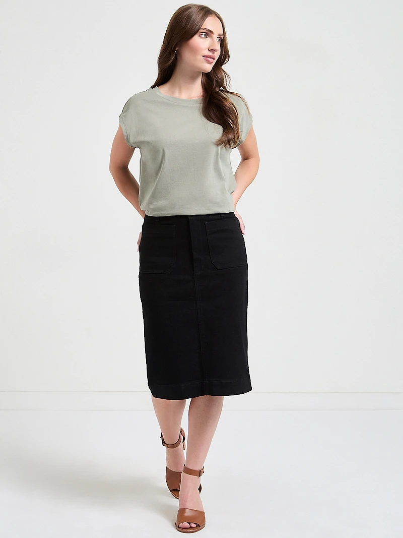Extended Sleeve Tee Shadow