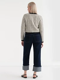 Boucle Lady Jacket Blue