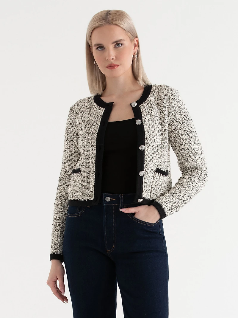 Boucle Lady Jacket Blue