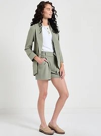York Shawl Collared Blazer Shadow