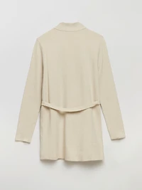 Belted Cardigan Crown Blue