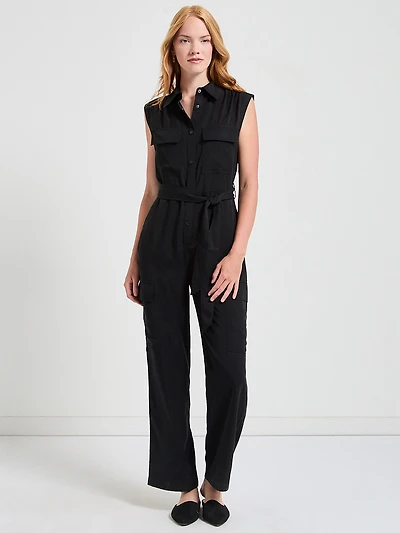 Tencel Utility Jumpsuit