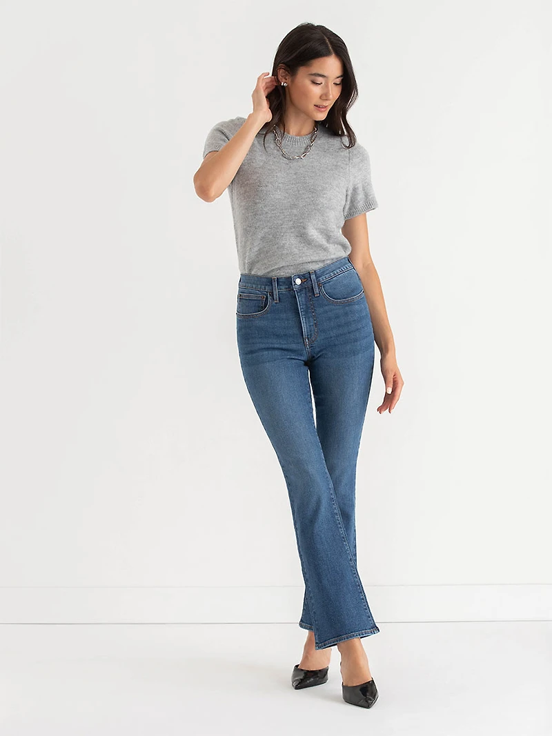 Betty Bootcut High Rise Jeans Black
