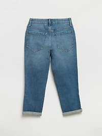 Skylar Skinny Capris Jeans Dallas Blue
