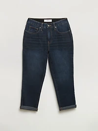 Skylar Skinny Capris Jeans Dallas Blue