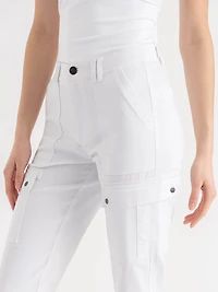 Utility Capri Pant White