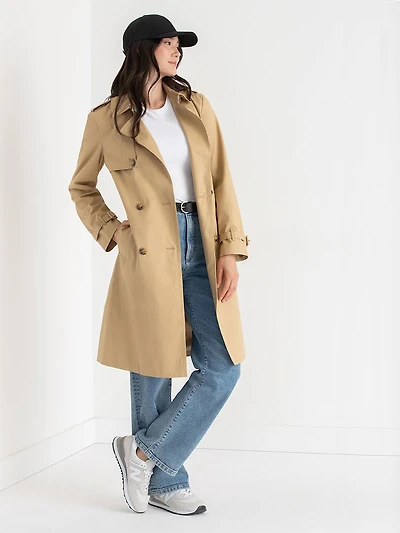 Carmen Trench Coat Camel
