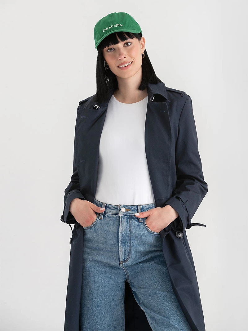 Out of Office Baseball Cap in Green