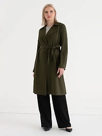 Belted Trench Coat Blazer