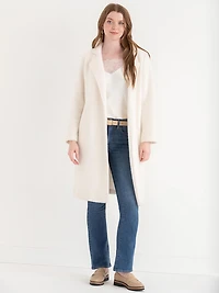 Longline Open Front Jacket
