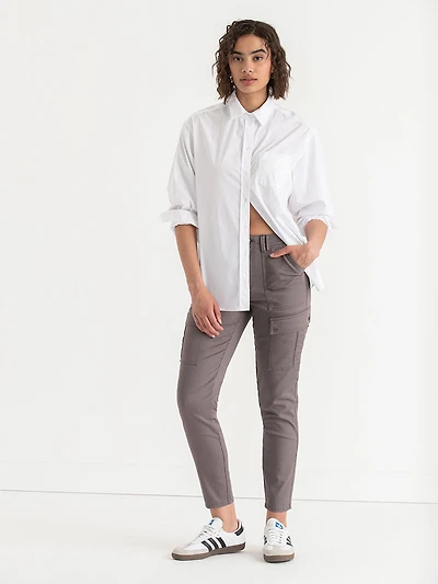 Skinny Leg Utility Pants