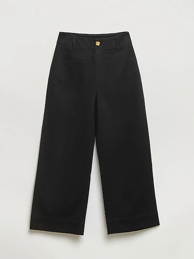 Wide Leg Capris