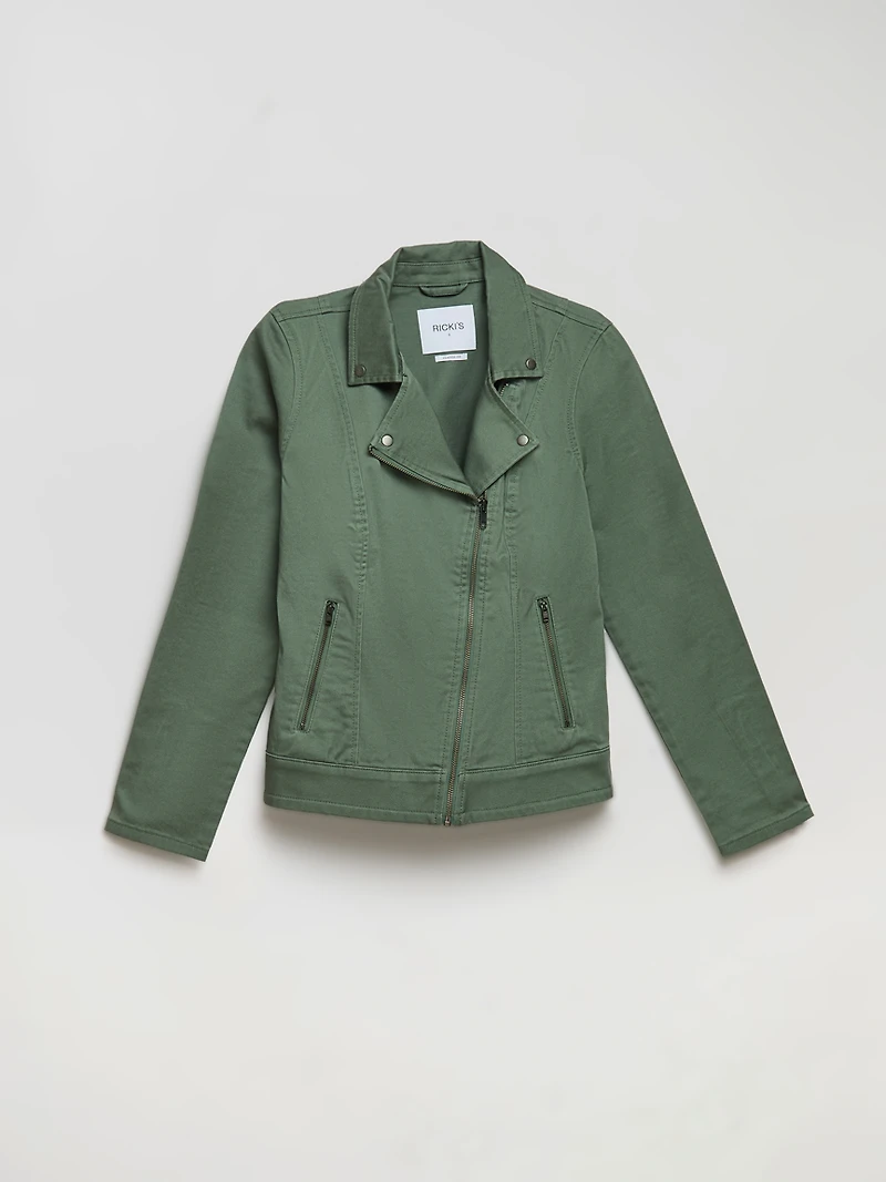 Moto Style Jacket