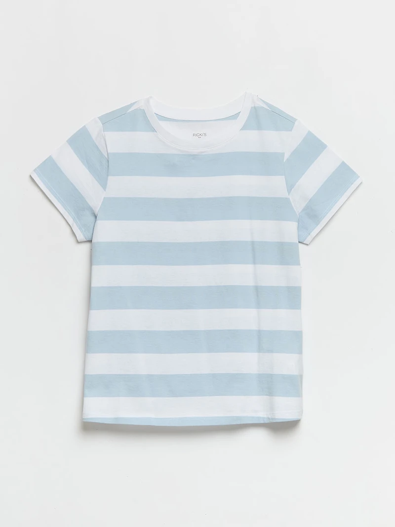 Relaxed Crew Neck T-Shirt