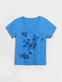 Relaxed V-Neck Tee