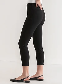 Audrey Skinny Crop Pant Microtwill