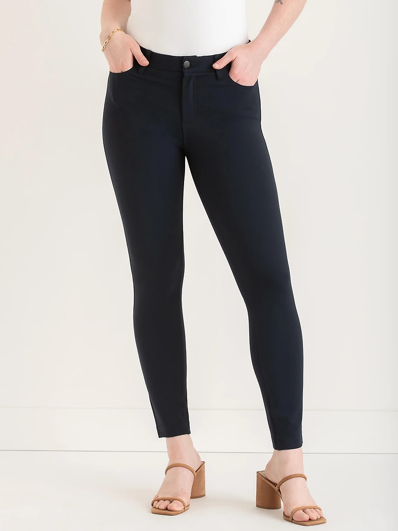Harlow Skinny-Pant Luxe Ponte
