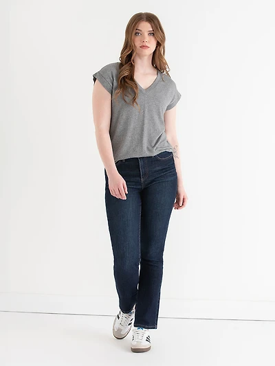 Holly Hacci V-Neck Top - Clearance
