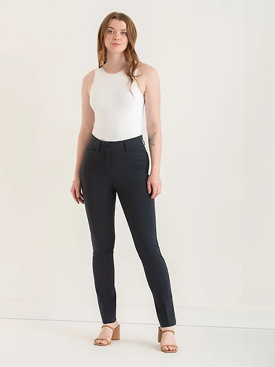Spencer Straight-Leg Pant Luxe Ponte